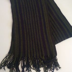 Pierre Cardin Knit Fringed Scarf
